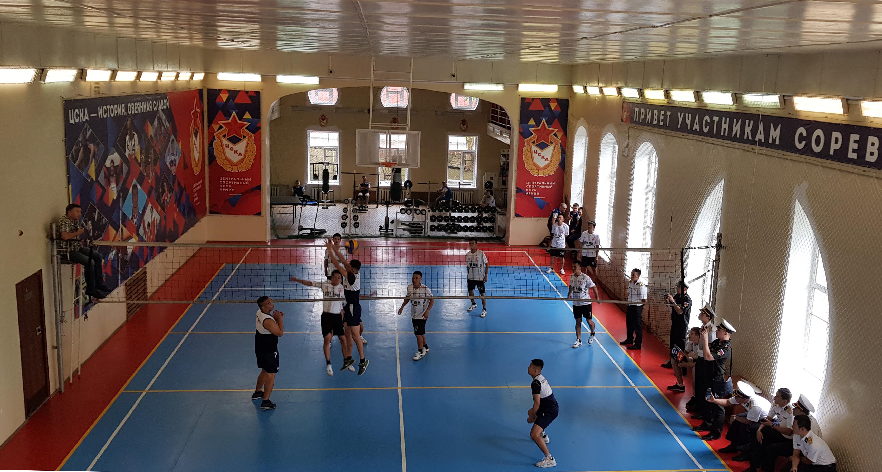 Đoàn công tác Hải quân nhân dân Việt Nam giao lưu thể thao tại Vladivostock