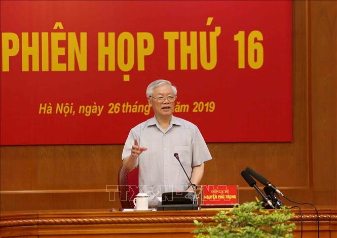 Tổng Bí thư, Chủ tịch nước Nguyễn Phú Trọng chủ trì họp Ban Chỉ đạo Trung ương về phòng, chống tham nhũng