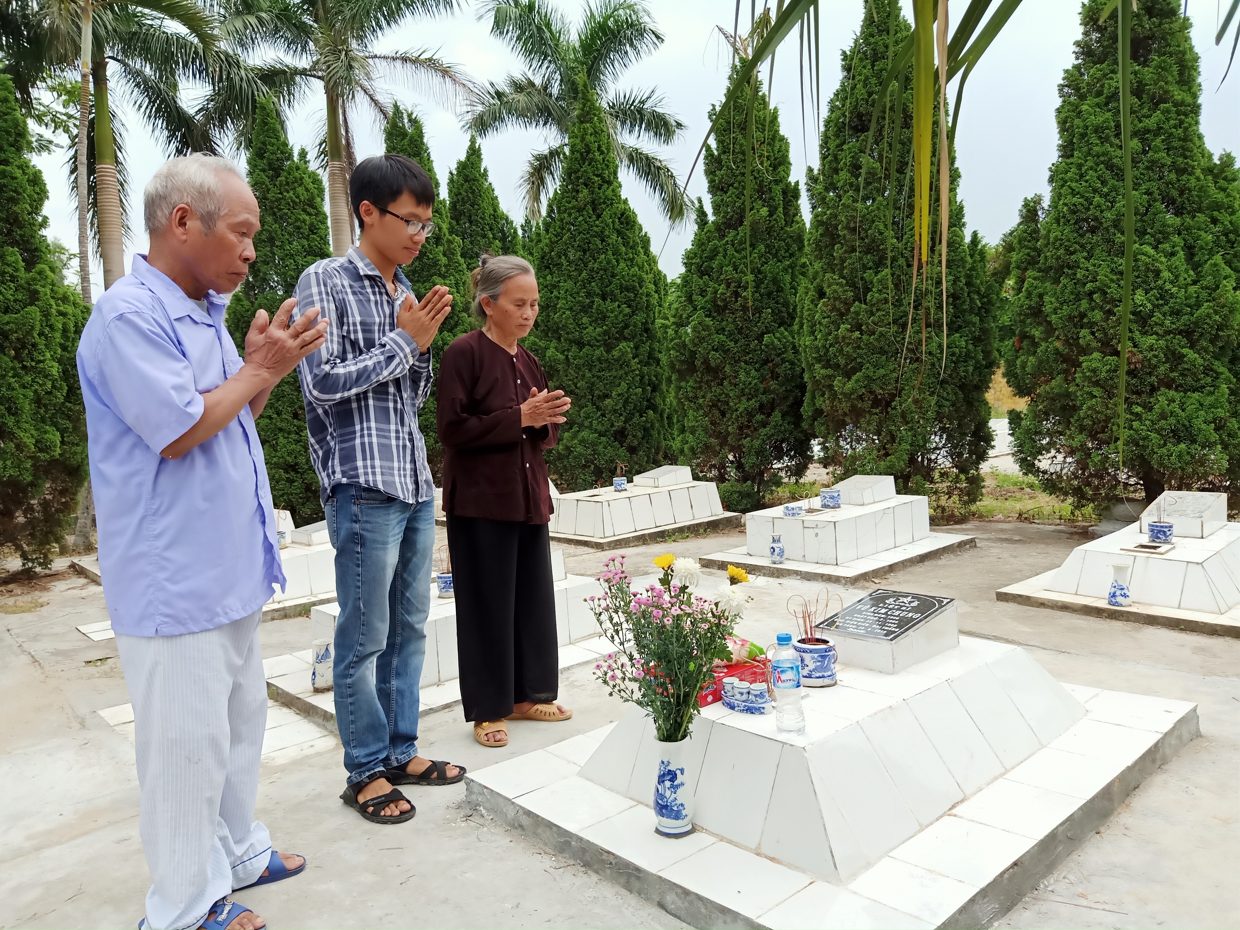 Địa chỉ tin cậy giúp đẩy nhanh quá trình tìm kiếm mộ liệt sĩ