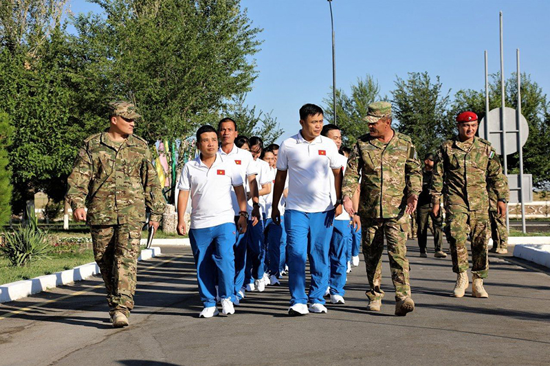  Uzbekistan nồng nhiệt chào đón Đội tuyển Quân y Việt Nam tham gia Army Games 2019
