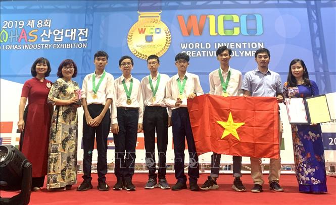 Hai phát minh của đoàn học sinh Hà Nội giành huy chương vàng quốc tế

