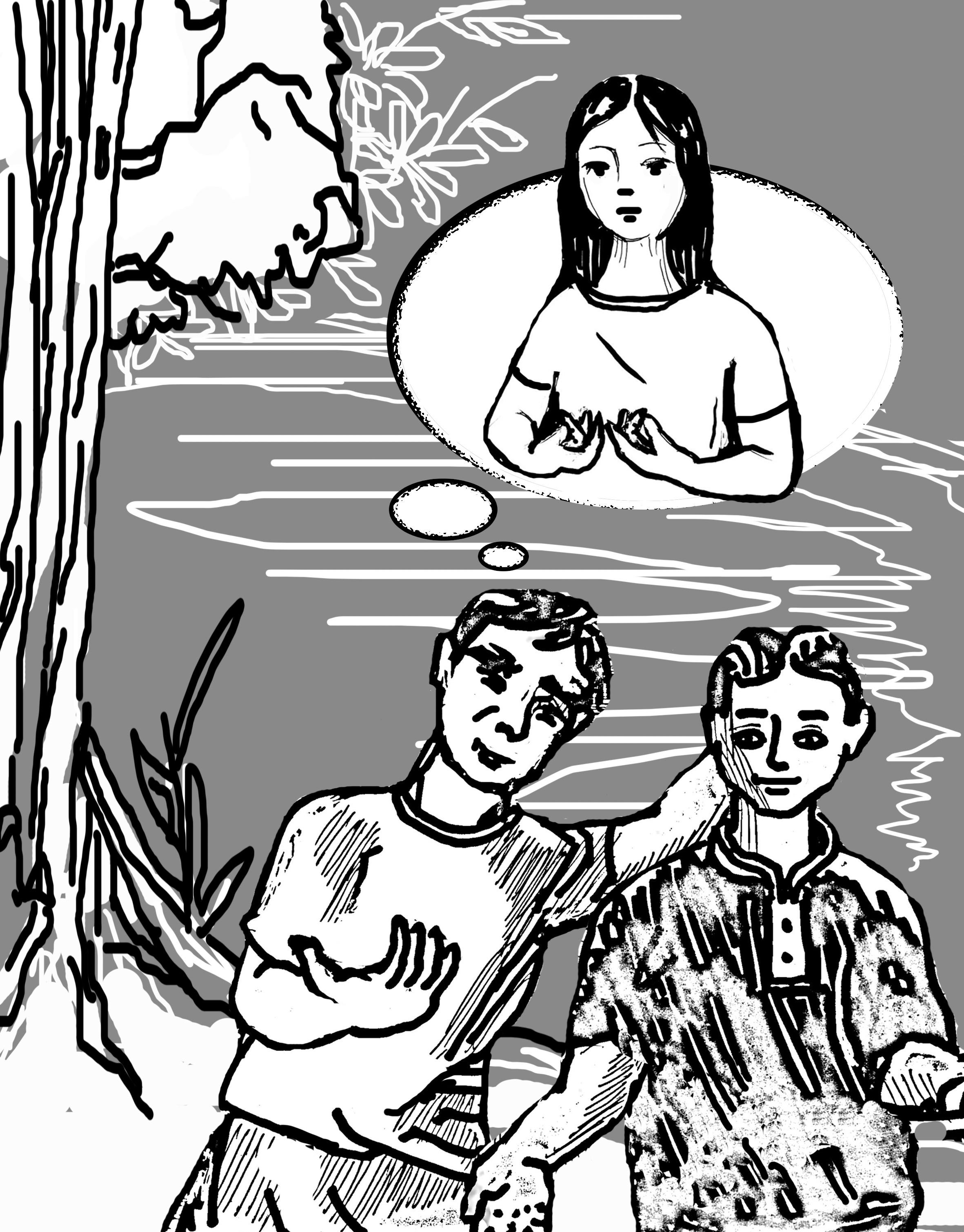 Ao làng dịu dàng