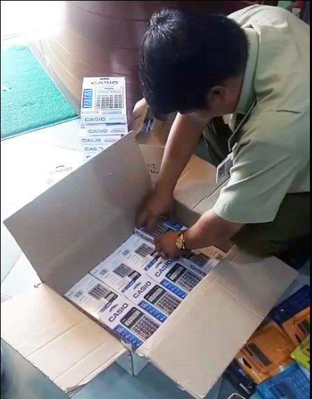 TP Hồ Chí Minh: Phát hiện gần 100 máy tính hiệu Casio là hàng giả, hàng nhái