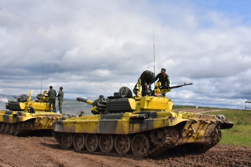 Đội tuyển Xe tăng QĐND Việt Nam tự tin thi đấu tại Army Games 2019