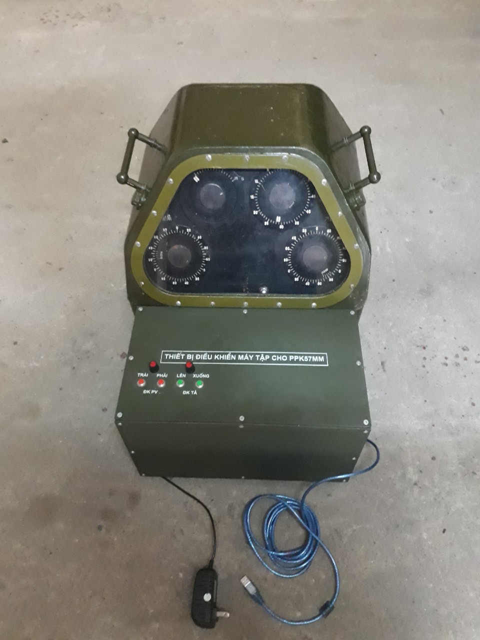 Nâng cấp thiết bị tạo giả mục tiêu cho pháo phòng không 57mm

