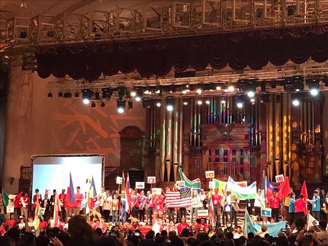 Đoàn Việt Nam giành 4 Huy chương Vàng cuộc thi Toán học Trẻ quốc tế

