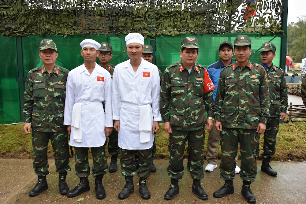 Đội tuyển Bếp Dã chiến Việt Nam thẳng tiến vào vòng chung kết