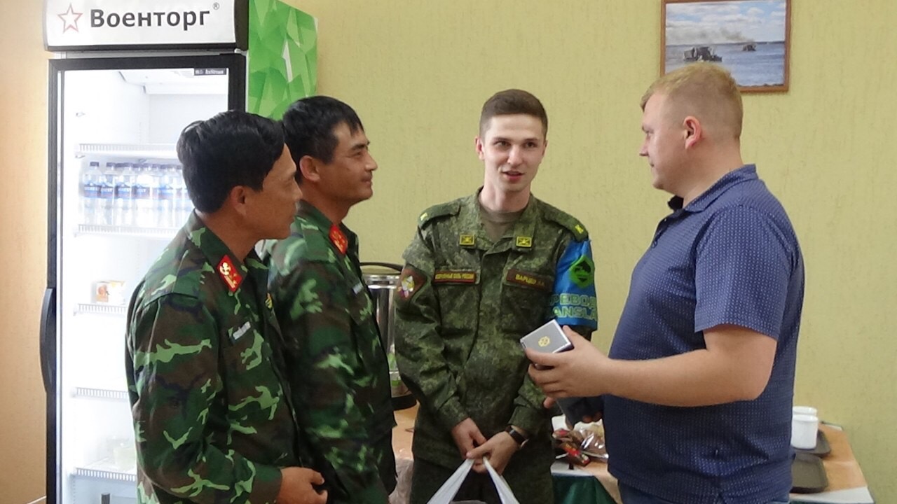 Đội tuyển Công binh giới thiệu ẩm thực Việt ở Tyumen, LB Nga