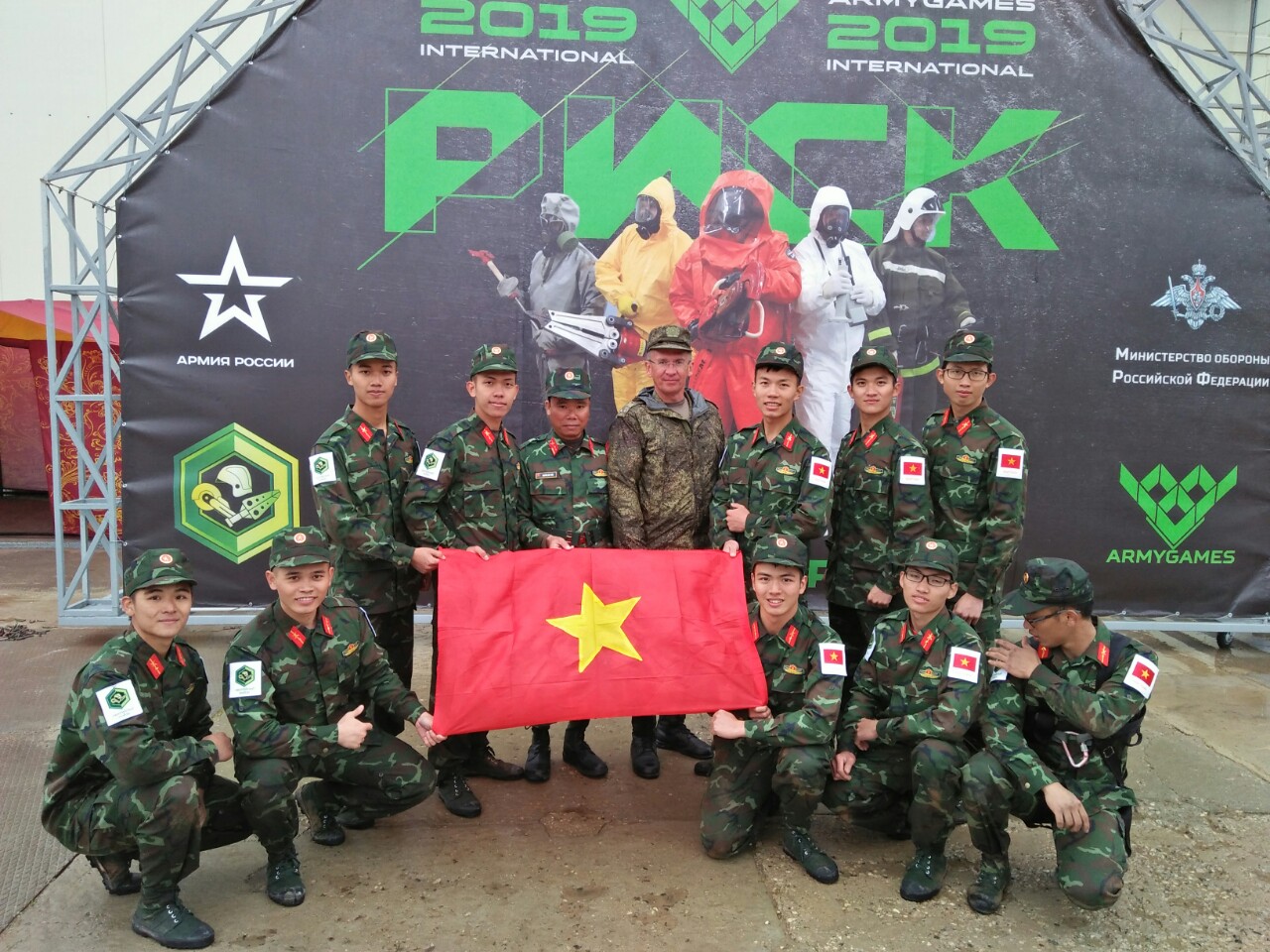 Đội Cứu hộ Cứu nạn thi đấu xuất sắc