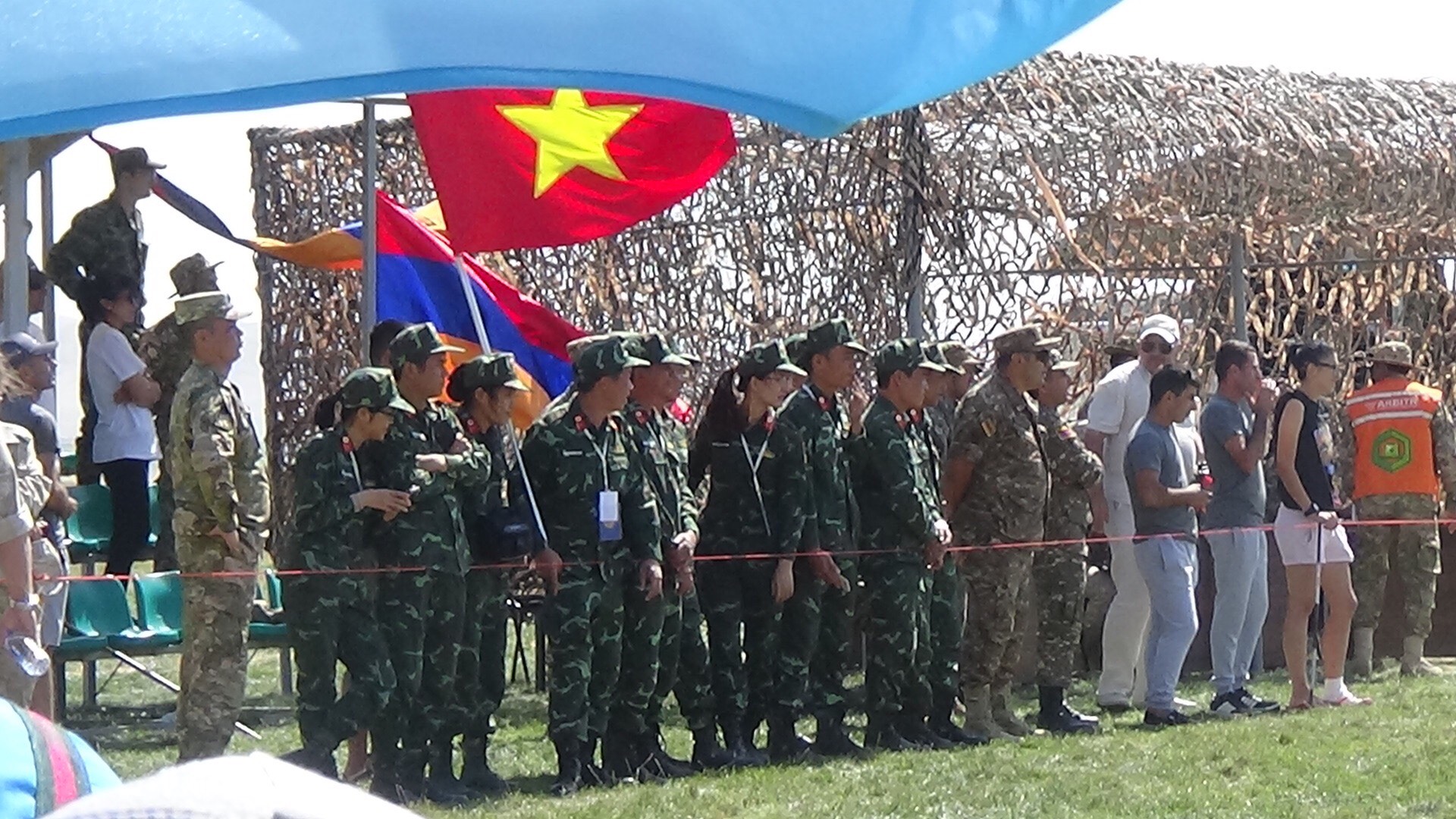 Đội tuyển Tiếp sức quân y nỗ lực vượt qua chính mình