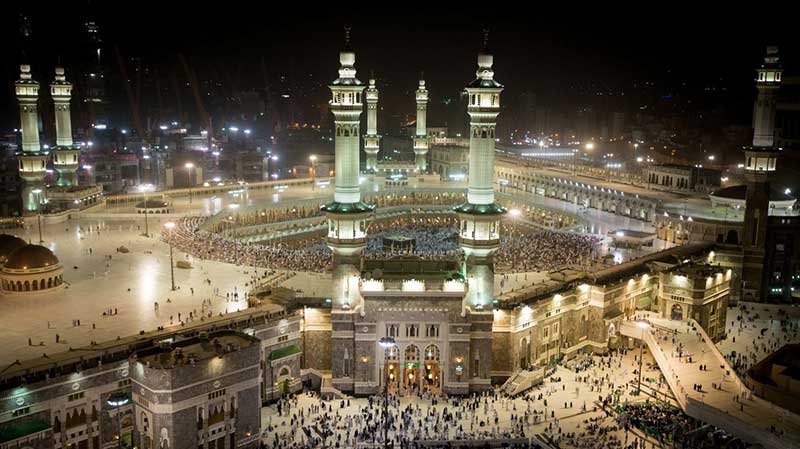 Mecca-Thánh địa của tôn giáo và mua sắm

