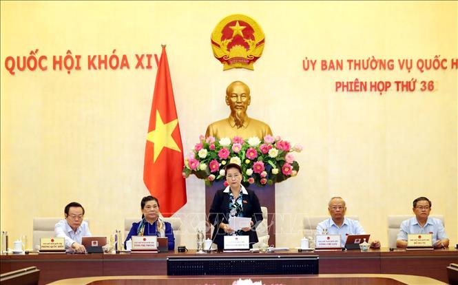 Khai mạc Phiên họp thứ 36 của Ủy ban Thường vụ Quốc hội
