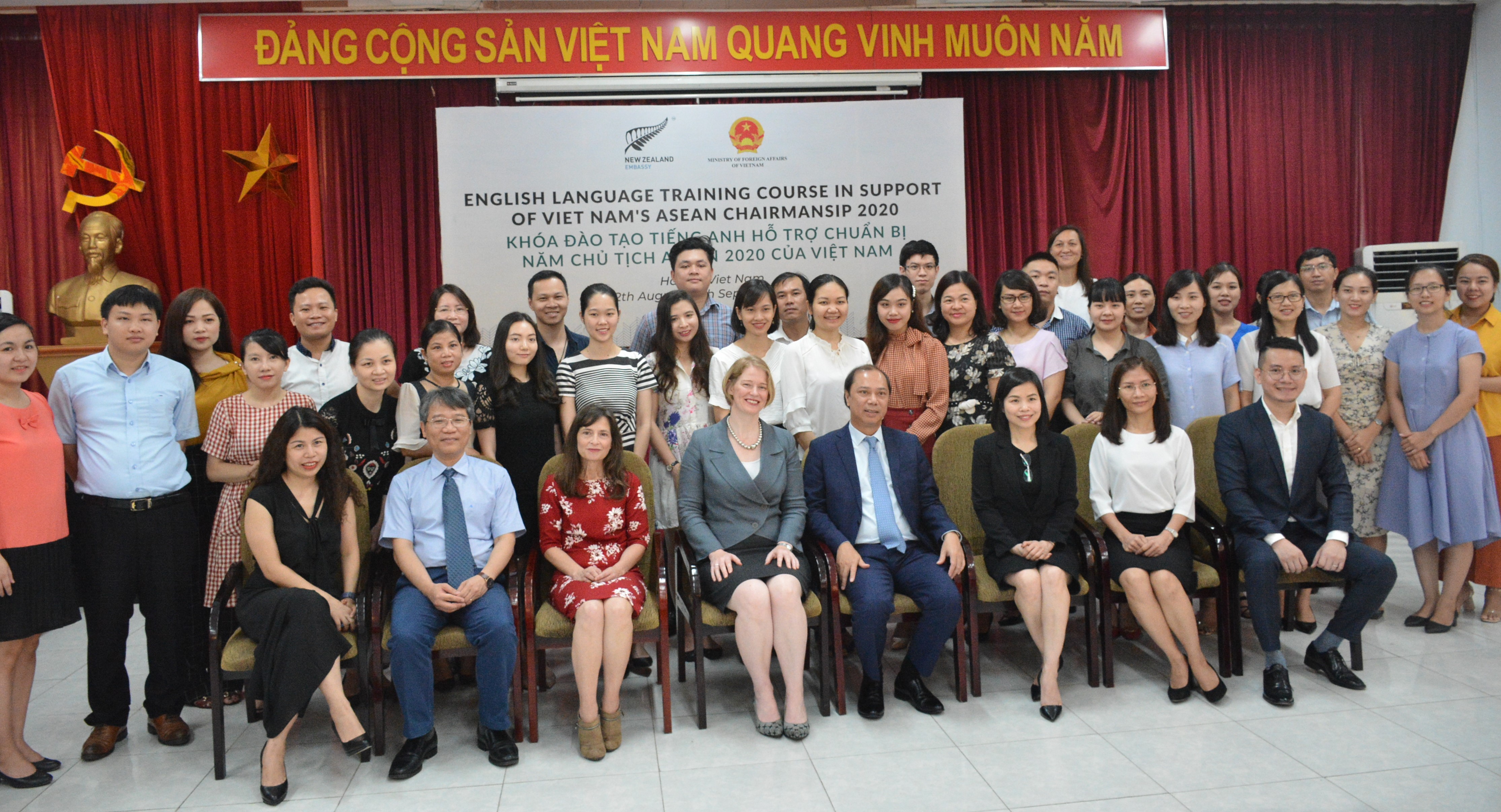 New Zealand hỗ trợ đào tạo tiếng Anh để Việt Nam chuẩn bị cho Năm Chủ tịch ASEAN 2020

