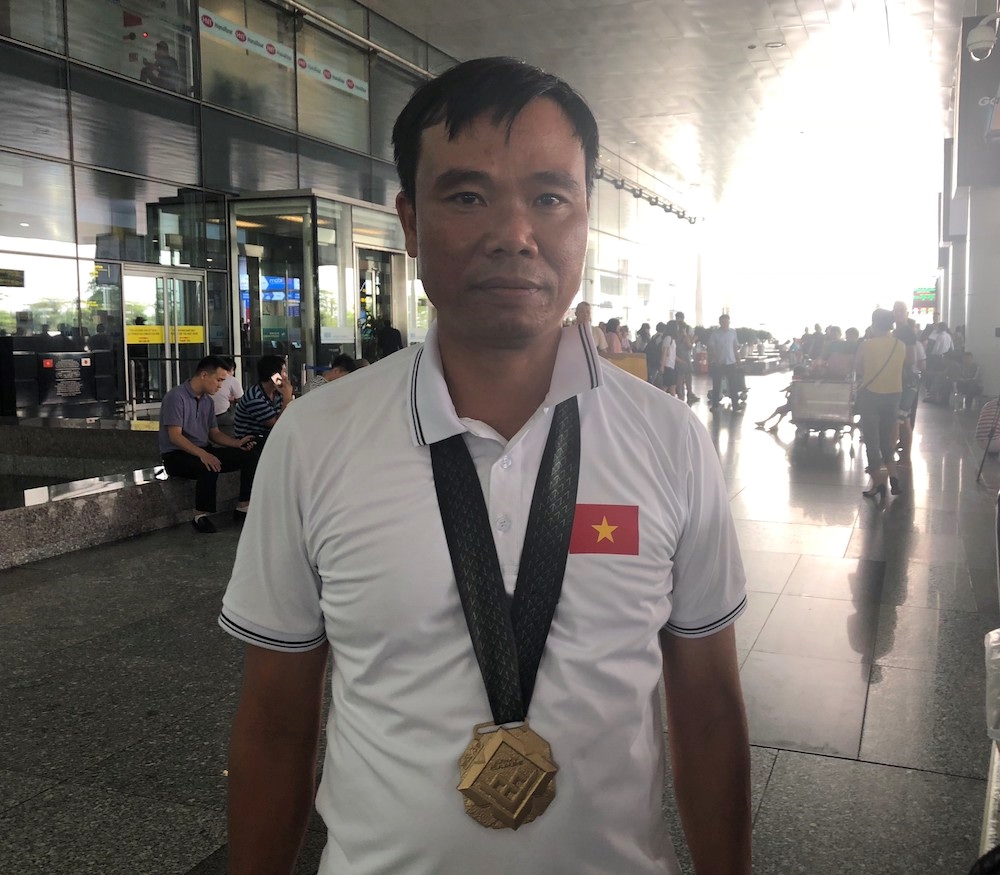 Trung tá Nguyễn Văn Tuấn, Đội trưởng Đội tuyển Cứu hộ-cứu nạn. Đội Cứu hộ-cứu nạn lần đầu tiên tham gia Army Games 2019 đã xuất sắc giành huy chương Đồng. Các thành viên đội tuyển đều là lưu học sinh quân sự của Việt Nam tại LB Nga, nên chỉ có Đội trưởng Nguyễn Văn Tuấn về nước sau khi kết thúc Army Games 2019.