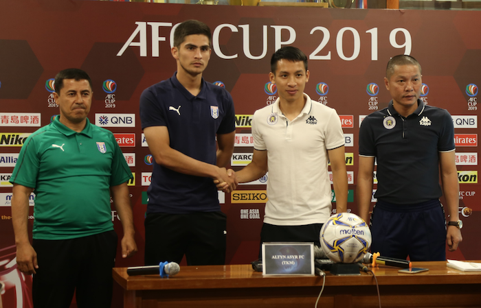 Hà Nội FC trước trận đấu lịch sử với Altyn Asyr