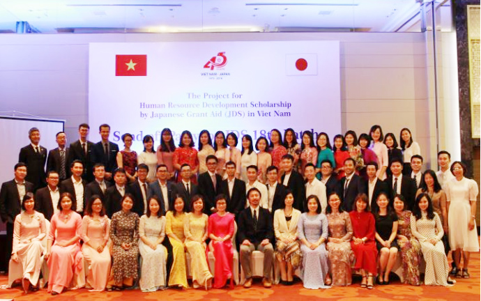 60 suất học bổng phát triển nguồn nhân lực cho Việt Nam

