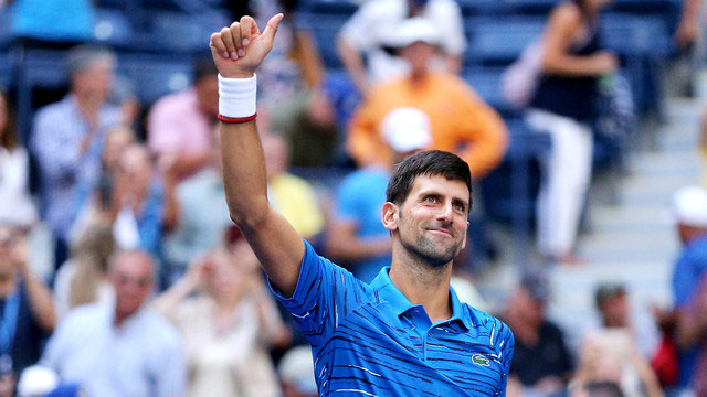 Novak Djokovic thắng nhẹ ở trận ra quân US Open 2019