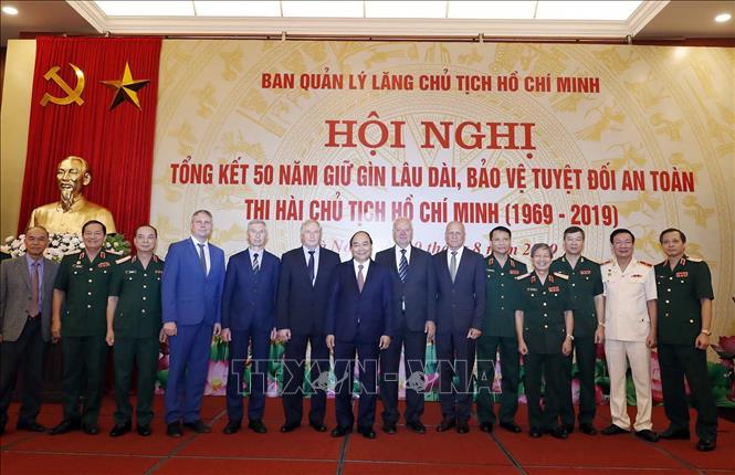 Tổng kết 50 năm giữ gìn lâu dài, bảo vệ tuyệt đối an toàn thi hài Chủ tịch Hồ Chí Minh