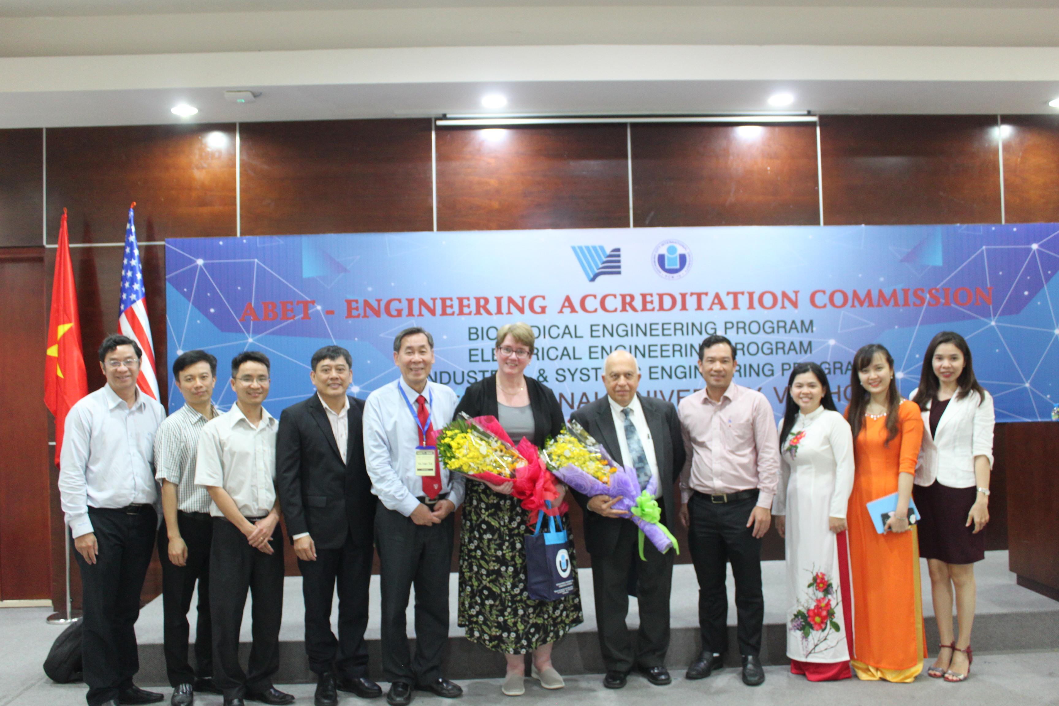 Trường Đại học Quốc tế có hai chương trình đào tạo đạt chuẩn kiểm định quốc tế ABET