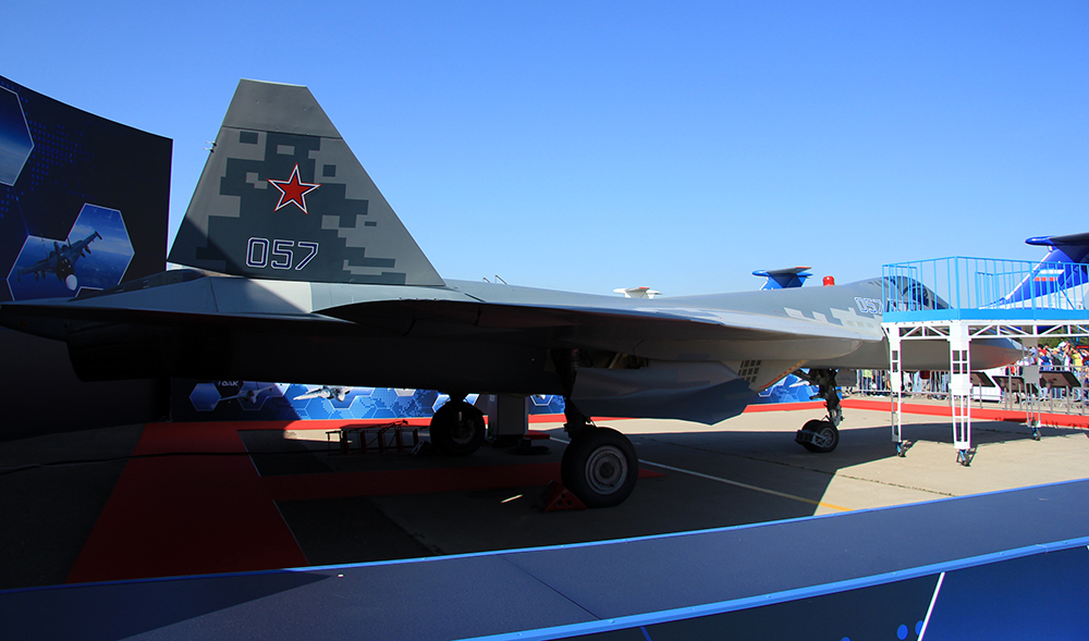 Su-57E - điểm nhấn đáng chú ý tại triển lãm MAKS-2019

