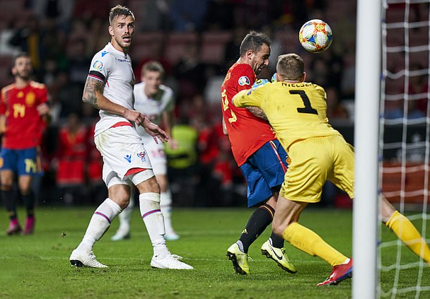 Vòng loại EURO 2020: Tây Ban Nha thắng dễ, Italy giành 3 điểm khó khăn