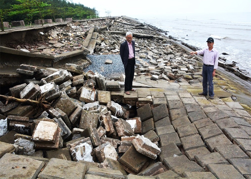 Quân và dân Nam Định chung tay bảo vệ môi trường biển

