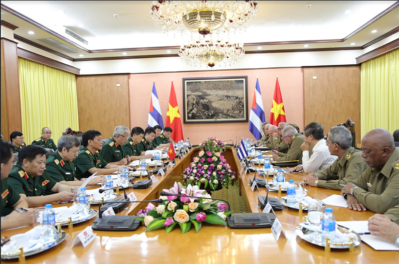 Việt Nam và Cuba đối thoại chính sách quốc phòng

