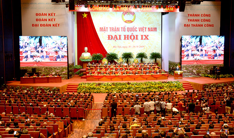 Khai mạc trọng thể Đại hội đại biểu toàn quốc Mặt trận Tổ quốc Việt Nam lần thứ IX

