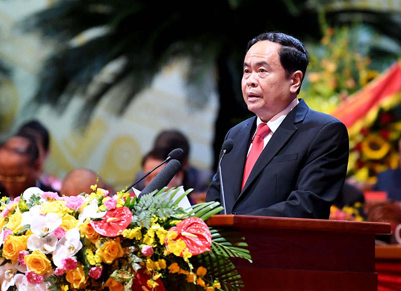 Đồng chí Trần Thanh Mẫn tái cử giữ chức vụ Chủ tịch Ủy ban Trung ương MTTQ Việt Nam Khóa IX
