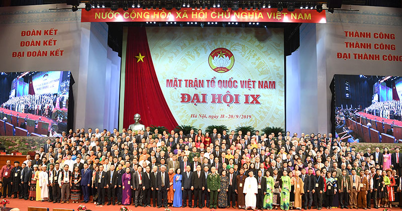 Bế mạc Đại hội đại biểu toàn quốc Mặt trận Tổ quốc Việt Nam lần thứ IX


