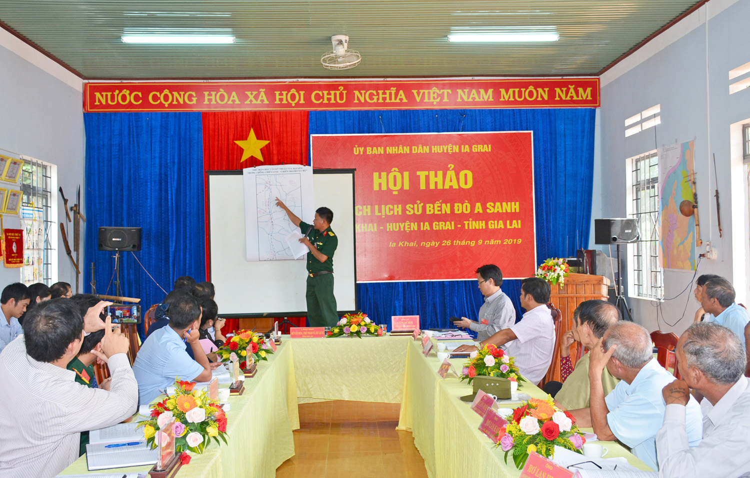 Hội thảo Di tích lịch sử bến đò A Sanh

