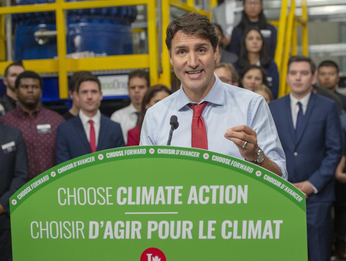 Biến đổi khí hậu - vấn đề quan trọng trong bầu cử Canada