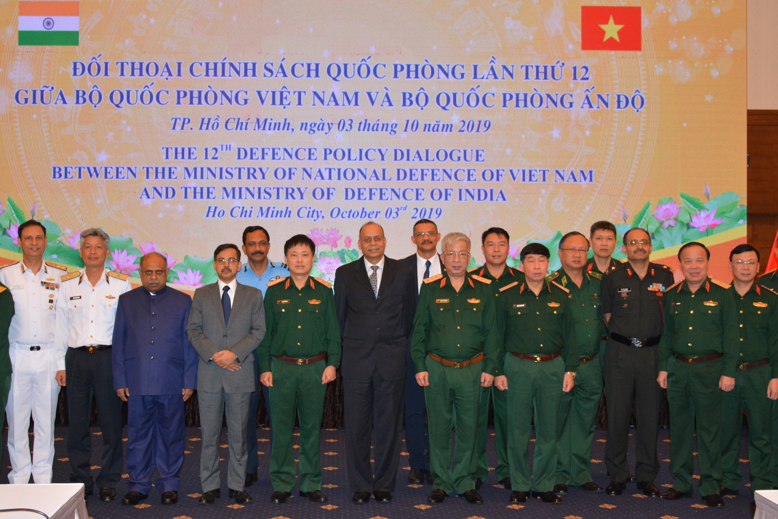Đối thoại chính sách quốc phòng Việt Nam - Ấn Độ lần thứ 12