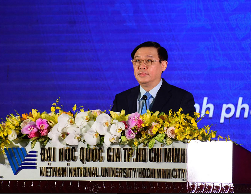 Phó thủ tướng Vương Đình Huệ dự Lễ khai khóa 2019 Đại học Quốc gia TP Hồ Chí Minh

