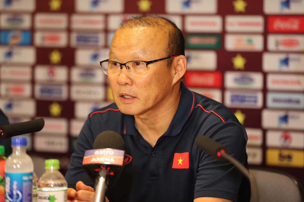 HLV Park Hang-seo: Tôi cảm ơn nỗ lực của các cầu thủ