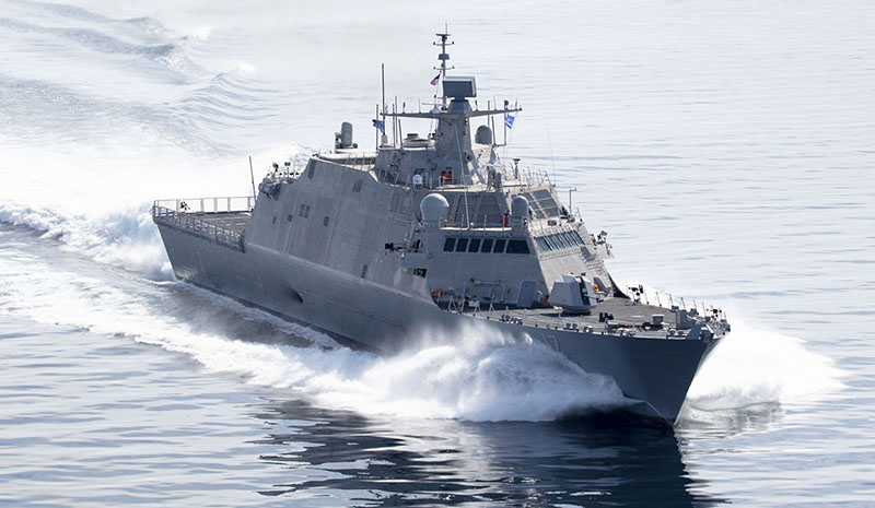 Lockheed Martin bắt đầu đóng tàu tác chiến ven bờ