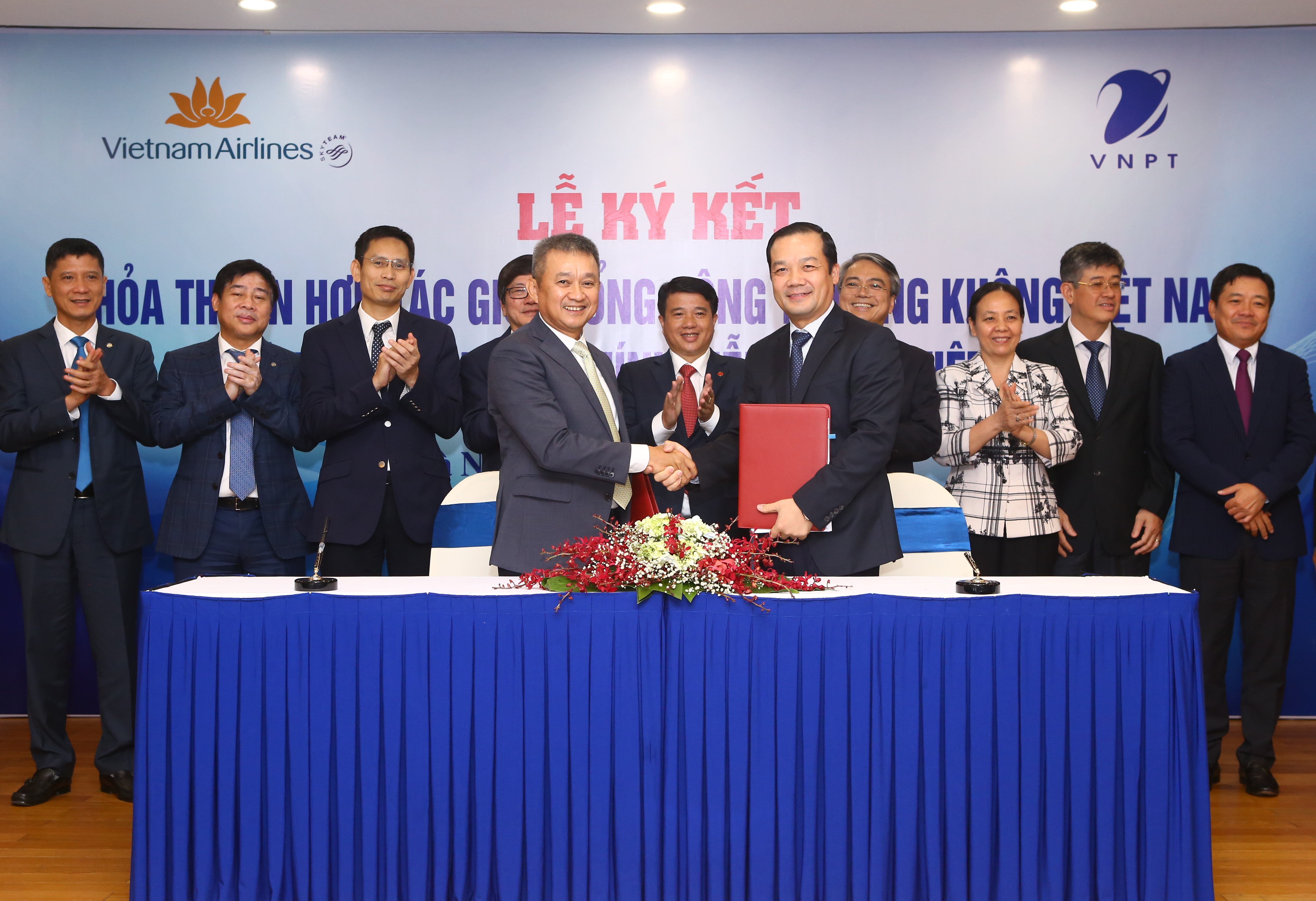 VNPT và Tổng công ty Hàng không Việt Nam ký kết hợp tác chiến lược