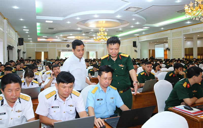 Cục Tài chính (Bộ Quốc phòng) tập huấn sử dụng phần mềm kế toán đơn vị dự toán, sự nghiệp