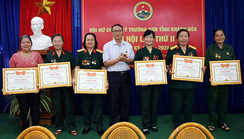 Đại hội lần thứ II Hội Nữ chiến sĩ Trường Sơn tỉnh Khánh Hòa