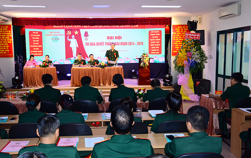 Đại hội Thi đua quyết thắng Công ty Tecapro (Bộ Quốc phòng) giai đoạn 2014-2019