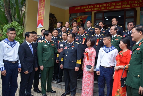 Đại tướng Lương Cường dự và chỉ đạo Đại hội Thi đua Quyết thắng Quân chủng Hải quân 