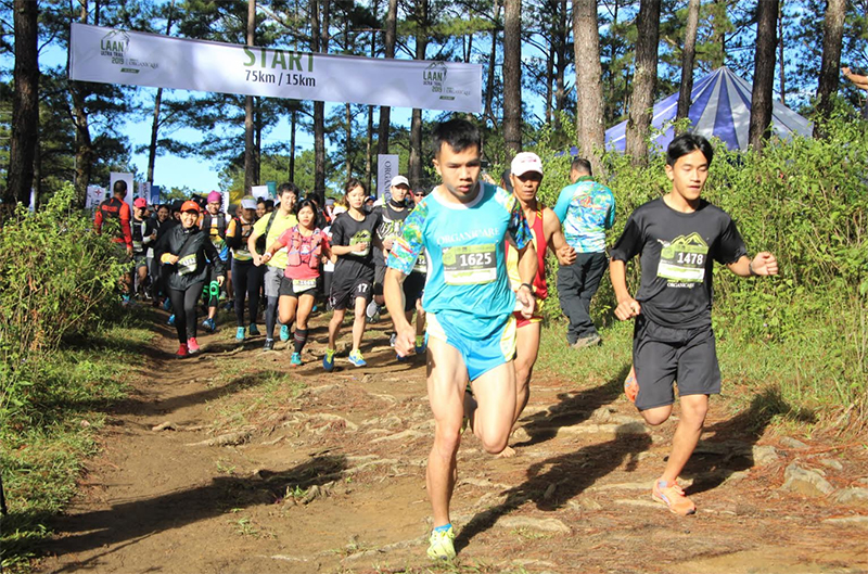 Hơn 1600 vận động viên tham gia giải chạy bộ La An Ultra Trail 2019