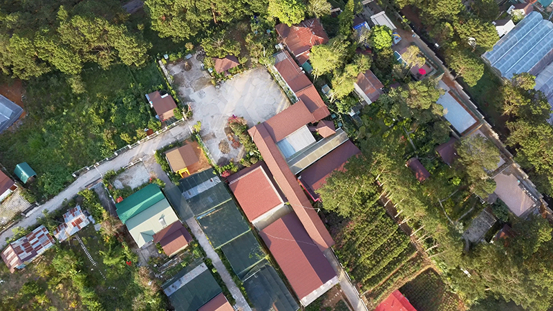 Công trình xây dựng trái phép rộng hàng ngàn mét vuông giữa trung tâm Đà Lạt

