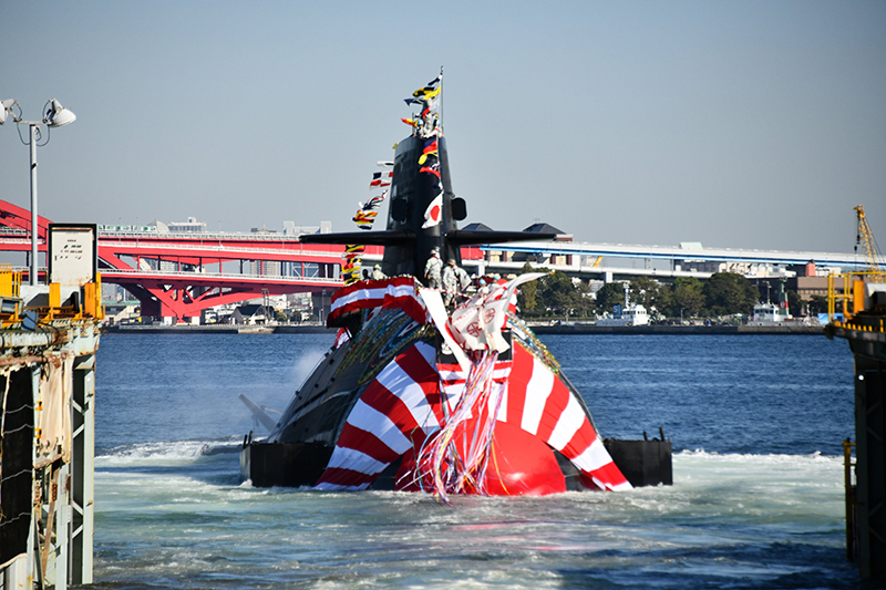 Nhật Bản hạ thủy tàu ngầm lớp Soryu