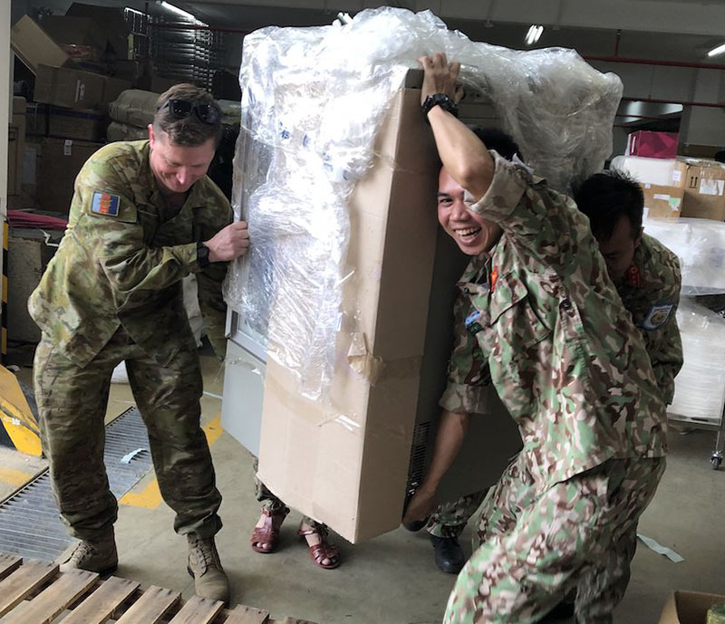 Những “sứ giả hòa bình” trước ngày lên đường sang Nam Sudan