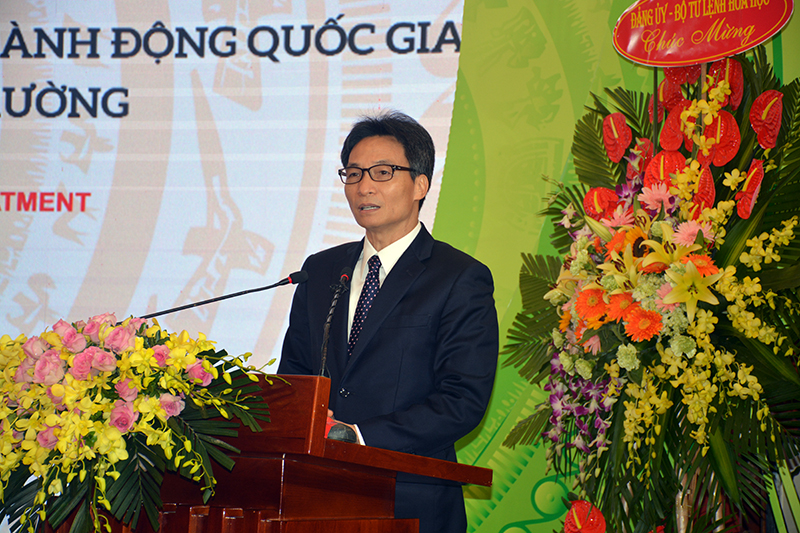 Công bố Quyết định thành lập Trung tâm hành động quốc gia khắc phục hậu quả chất độc hóa học và môi trường

