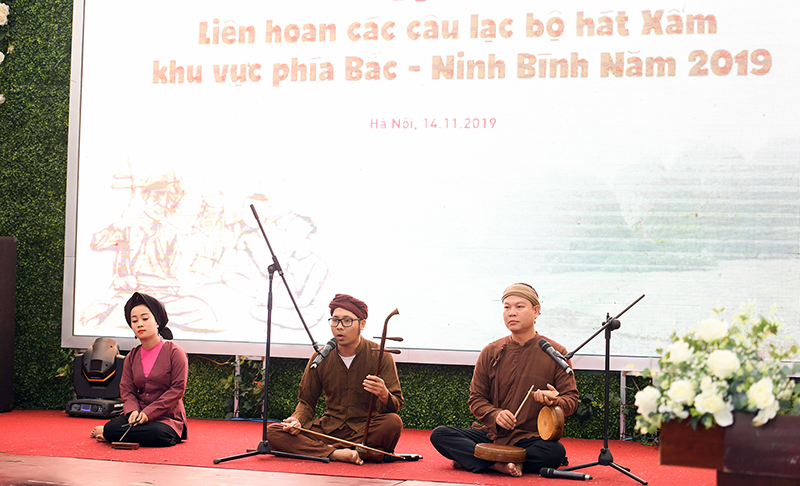 Lần đầu tiên tổ chức Liên hoan các Câu lạc bộ hát xẩm