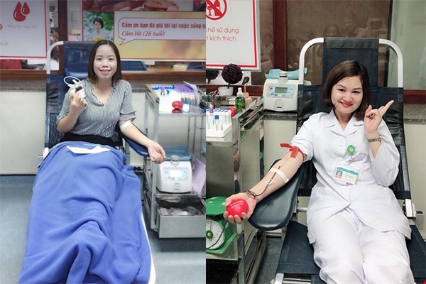 Cán bộ, nhân viên Viện Huyết học-Truyền máu Trung ương hiến máu hiếm cứu người bệnh