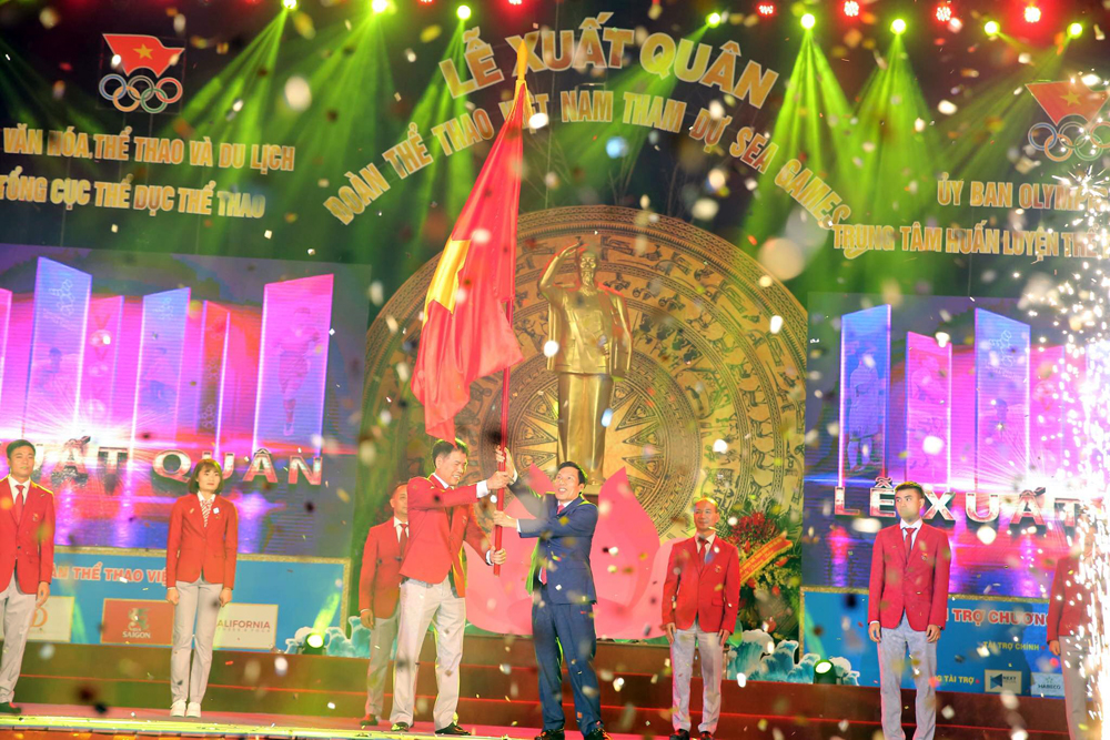 Đoàn Thể thao Việt Nam quyết tâm giành vị trí thứ 3 tại SEA Games 30