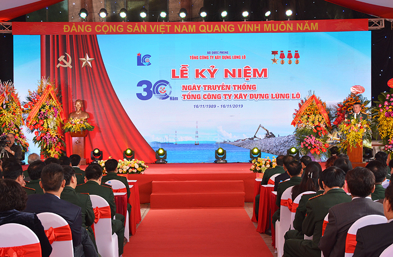 Tổng công ty Xây dựng Lũng Lô kỷ niệm 30 năm Ngày truyền thống